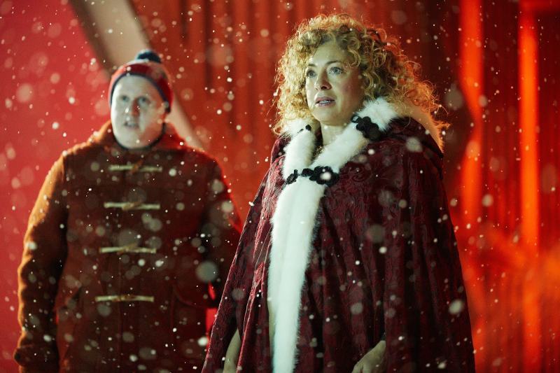 Illustration for article titled A deeply silly Doctor Who reunion takes an emotional turn